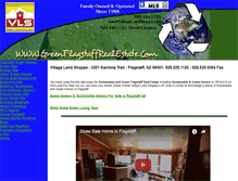 Tablet Screenshot of greenflagstaffrealestate.com